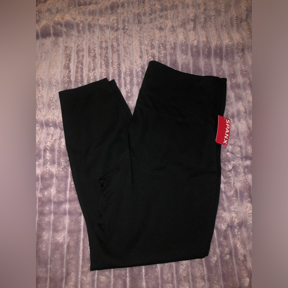 SPANX 2X Slimming Black Leggings